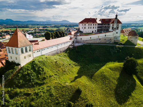 Hiltop Castle in Ptuj, Slovenia.