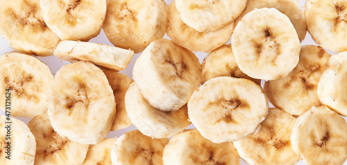  Slices of banana texture