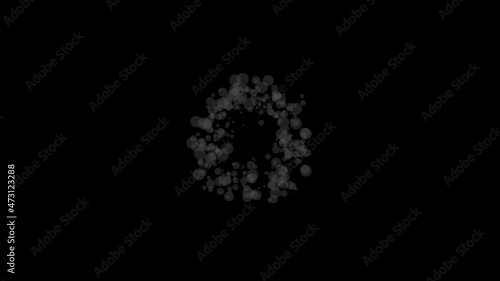 Explosion 2d cartoon animation on a black background. Explosion 2d cartoon animation on a black background.