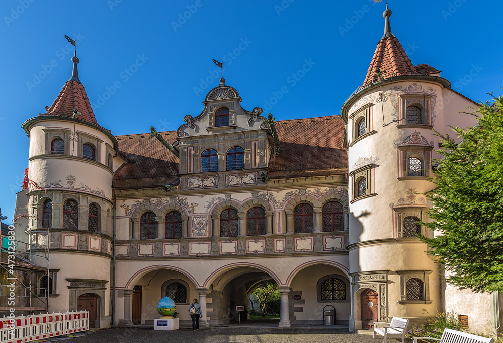 Fototapeta premium Konstanz, Germany. Town hall building, 16th century