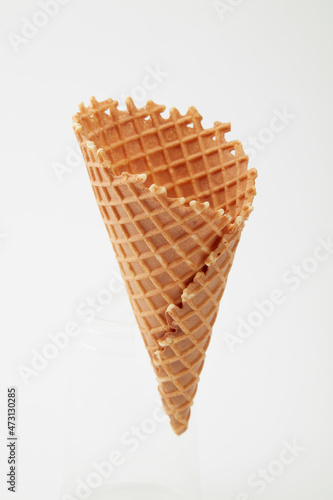 ice cream cone isolated