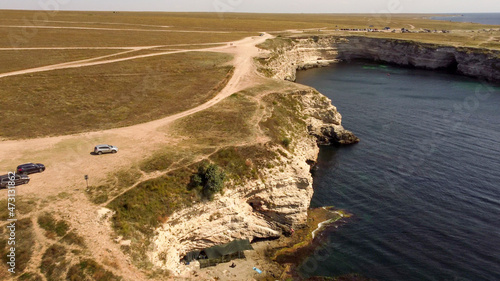  Cape Tarkhankut is one of the most beautiful places on the Crimea. photo