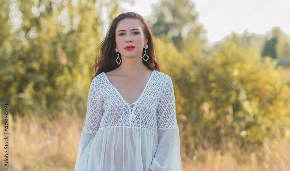 Mature lady in Boho style. Lifestyle of middle age women 40-50 years, women's beauty Mature lady in Boho style. Lifestyle of middle age women 40-50 years, women's beauty