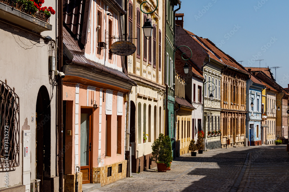 The city of Brasov in Romania