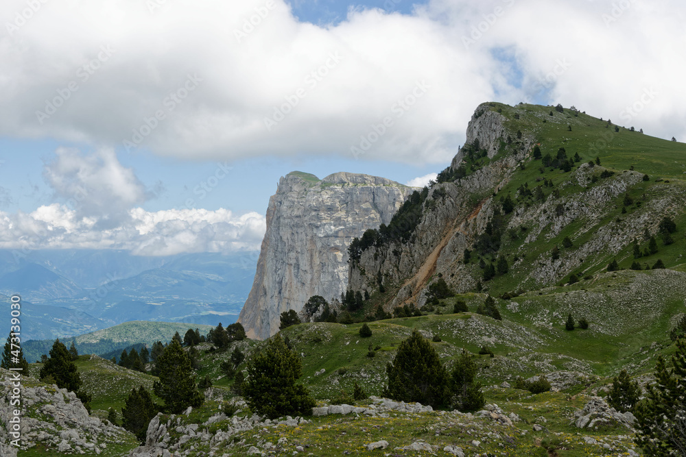 Naklejka premium Mont Aiguille - Vercors