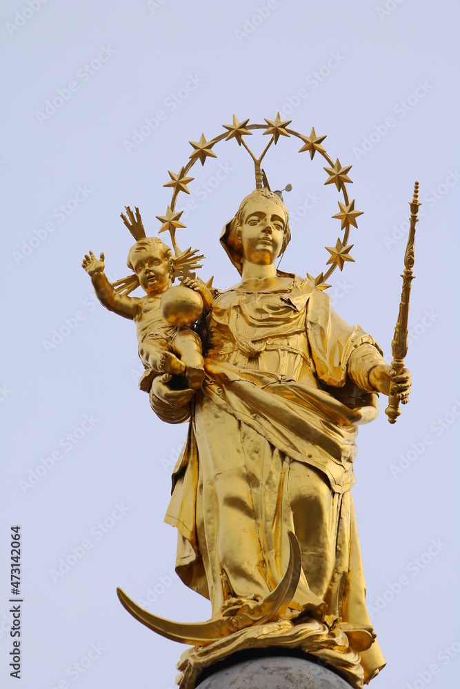 Obraz premium Mariensäule