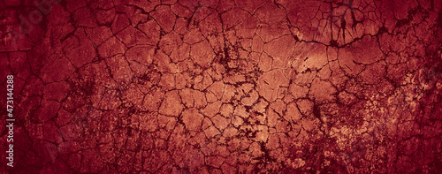 dark red grunge abstract texture background of wall cement concrete
