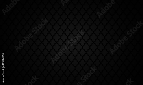 Abstract black background vector design, banner pattern, background template. Suitable for various background design, template, banner, poster, presentation, etc.