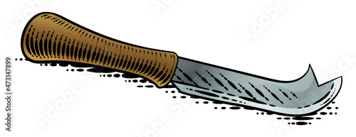 Cheese Knife Illustration V...