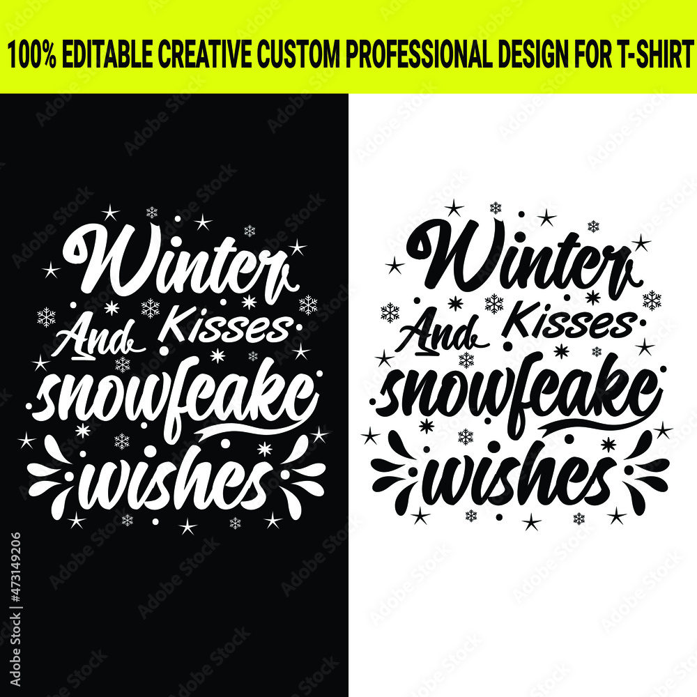 Winter t-shirt design vector file, Holiday t-shirt design, Christmas t-shirt, Perfect design for wintertime. Winter t-shirt design vector file, Holiday t-shirt design, Christmas t-shirt, Perfect design for wintertime.