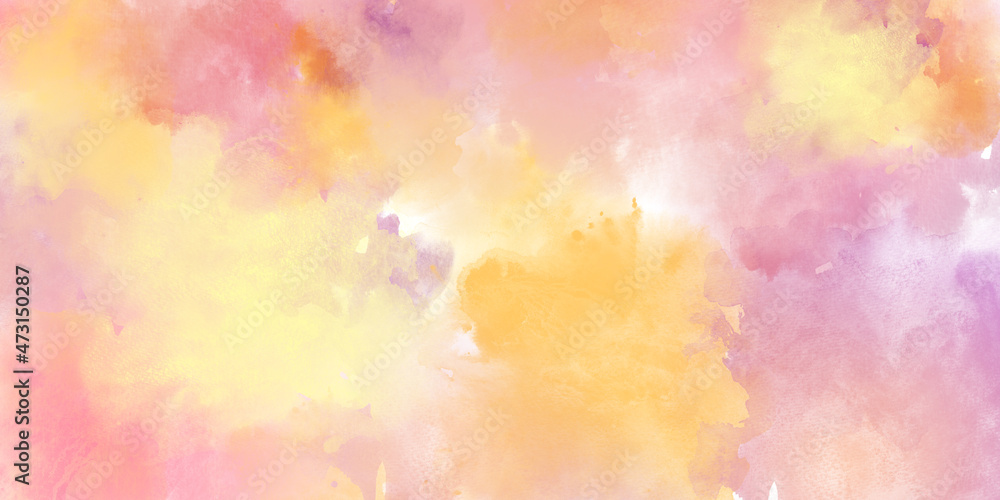 Delicate  watercolor background. Watercolor texture and creative paint gradients.