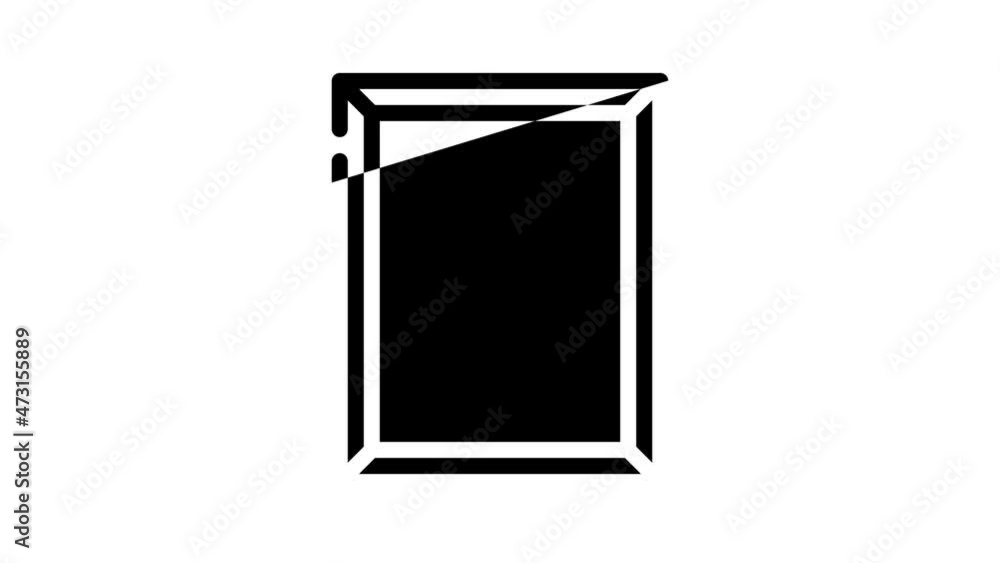 string art animated line icon string art sign. isolated on white background string art animated line icon string art sign. isolated on white background