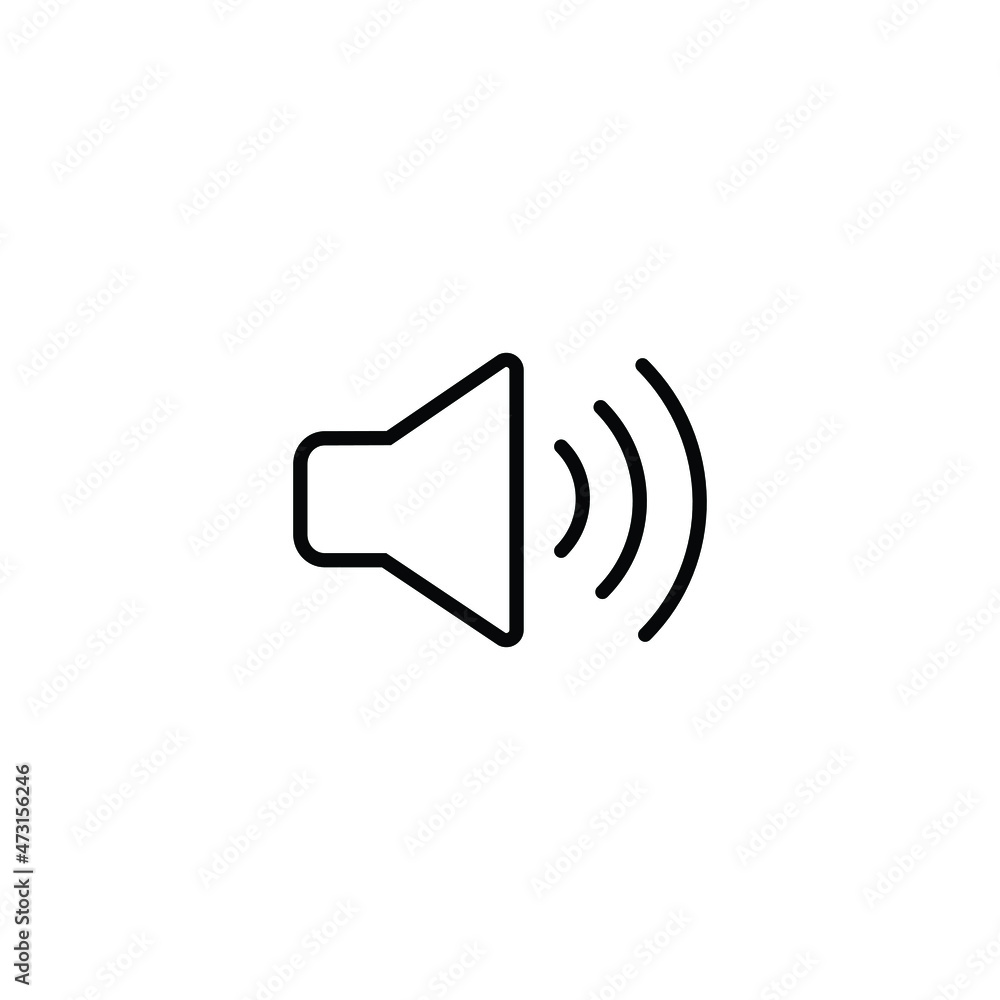 speaker, volume. editable icons of digital or online music media player. simple and minimalist illustration for music website or application interface. speaker, volume. editable icons of digital or online music media player. simple and minimalist illustration for music website or application interface.