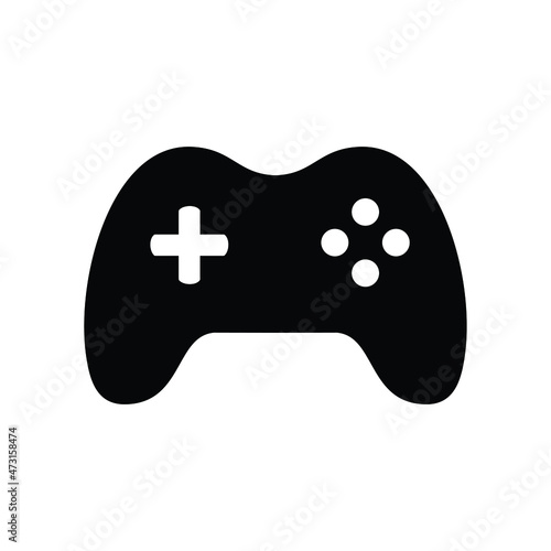 vector Game controller icon in flat style