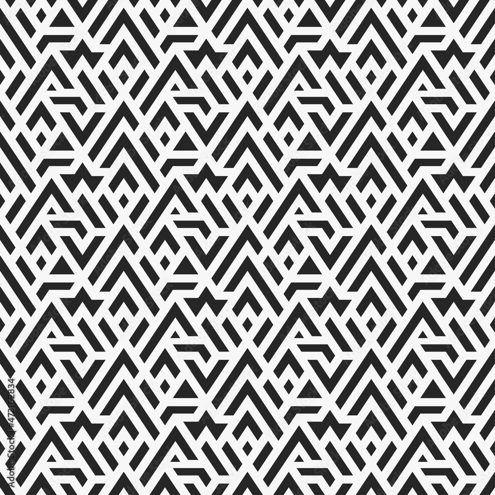 Seamless pattern with geometric shapes. Seamless pattern with geometric shapes.
