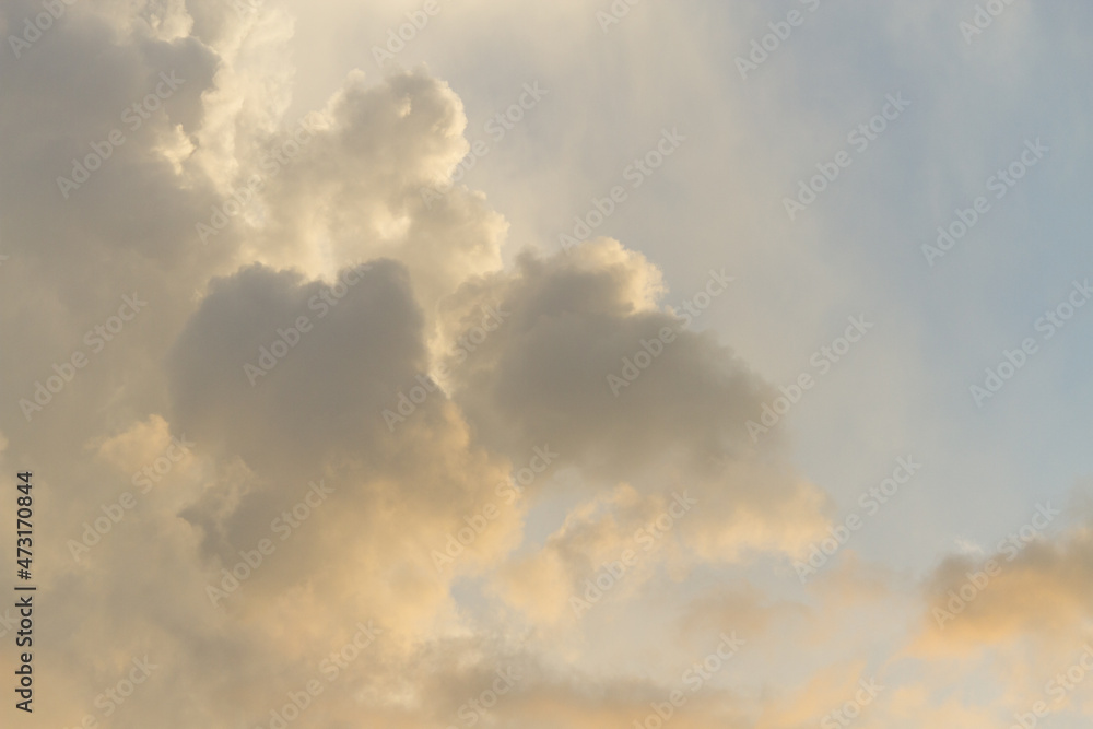 Big cumulonimbus cloud