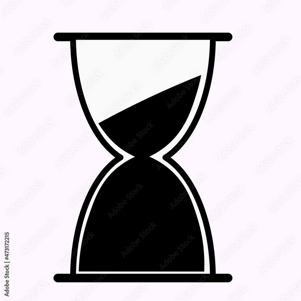 hour glass, timer, sand, hourglass, clock, time, illustration, icon, watch, hour, minute, symbol