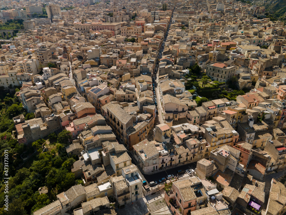 Obraz premium Sicily town