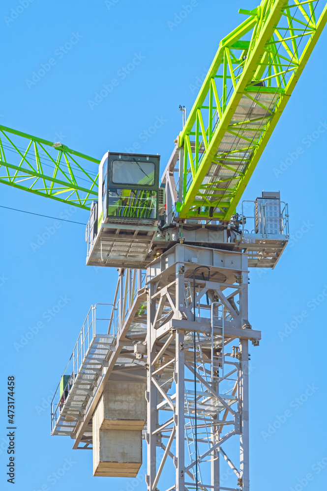 construction crane at sky background construction crane at sky background