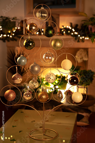 Wallpaper Mural christmas table decoration Torontodigital.ca