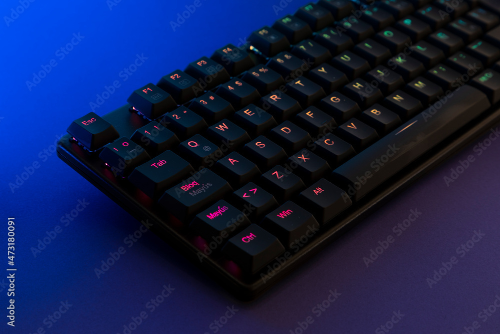 Mechanical keyboard with rgb lighting Mechanical keyboard with rgb lighting