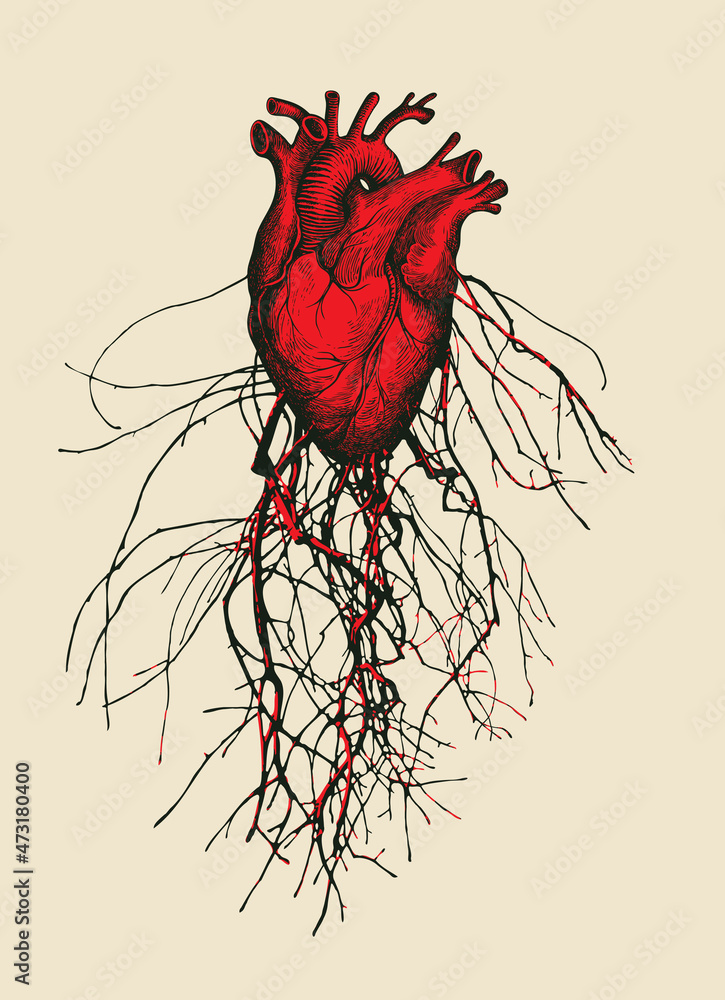 human heart art love