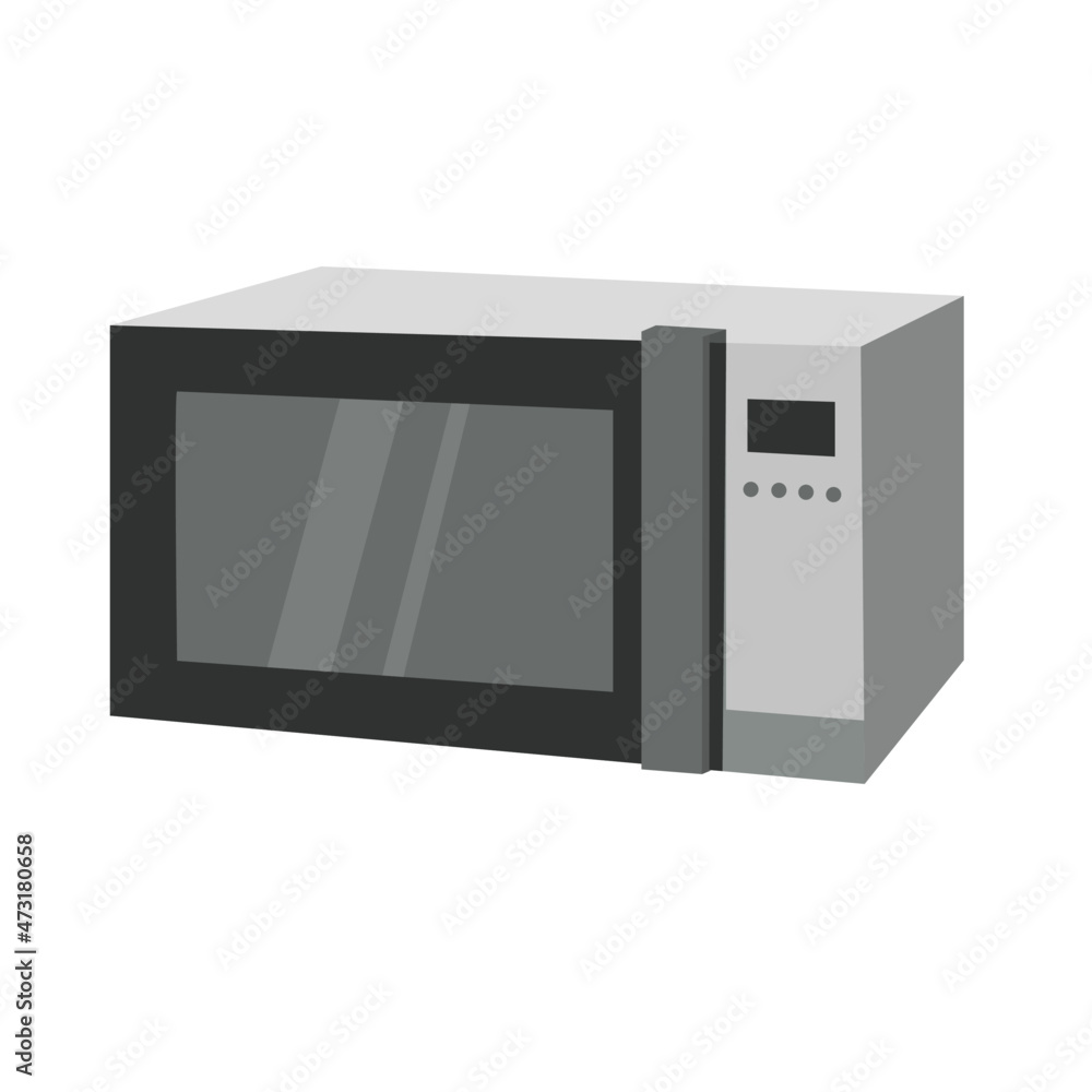 microwave oven isolated on white microwave oven isolated on white