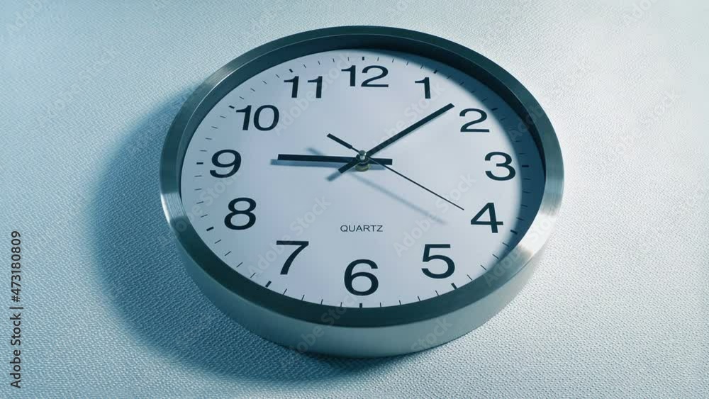 Office Clock After Nine Low Angle Shot Office Clock After Nine Low Angle Shot