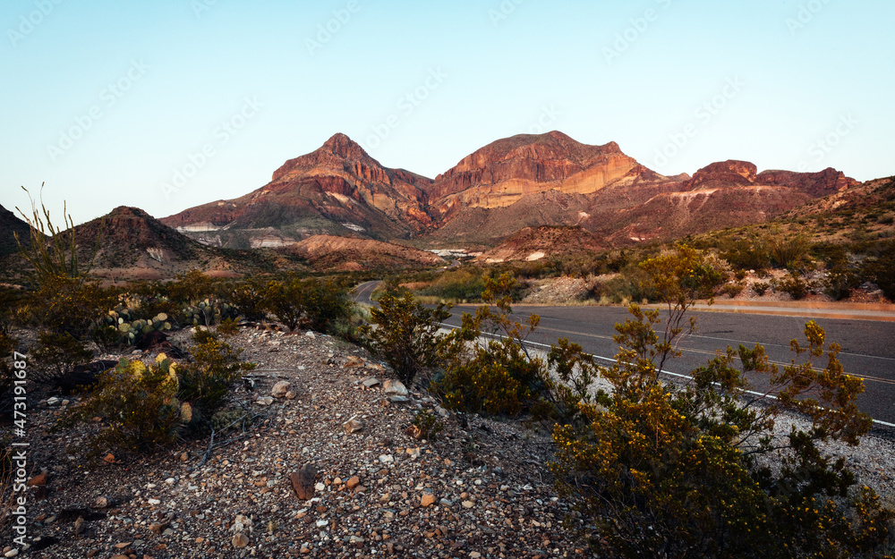 Ross Maxwell Scenic Road, Big Bend national Park, Texas