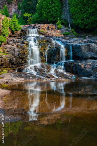 Gooseberry Falls and Reflection