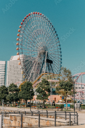 Ferris Wheel in Yokohama  Japan