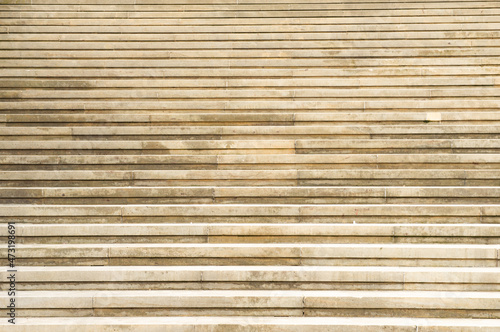 stone steps isolated