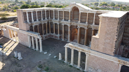 Obraz na plátně The city of the Lydians, the ancient city of Sardis