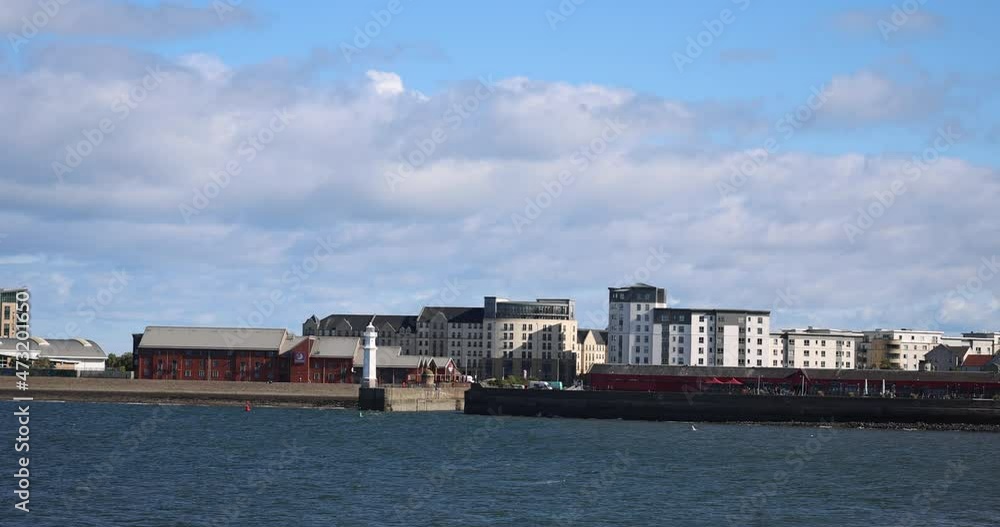 Located in Edinburgh Harbor, the Edinburgh Harbor Lighthouse, iconic and beautiful lighthouse, Edinburgh Harbour Lighthouse many attractions that tourists enjoy in Edinburgh is the Lighthouse Located in Edinburgh Harbor, the Edinburgh Harbor Lighthouse, iconic and beautiful lighthouse, Edinburgh Harbour Lighthouse many attractions that tourists enjoy in Edinburgh is the Lighthouse