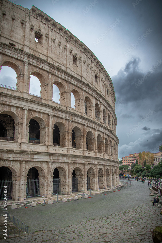 Ciudad europea de Roma en Italia cuna de la civilización	