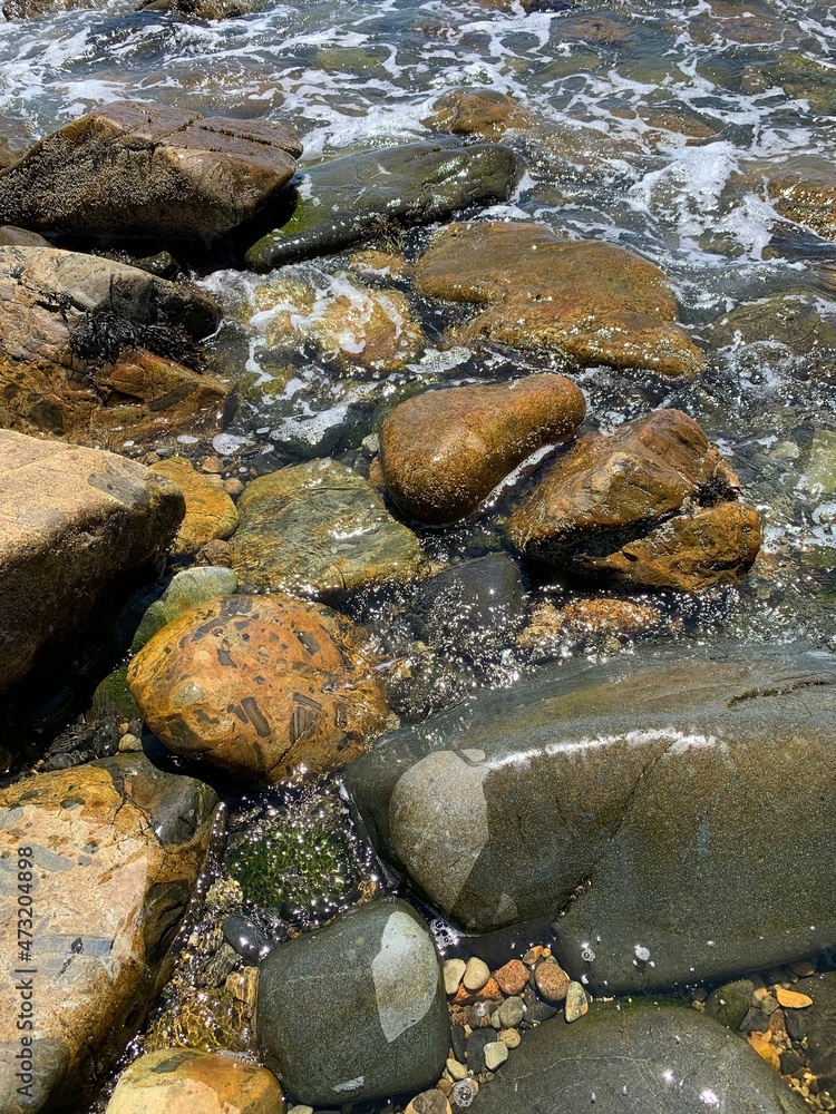 stones in water