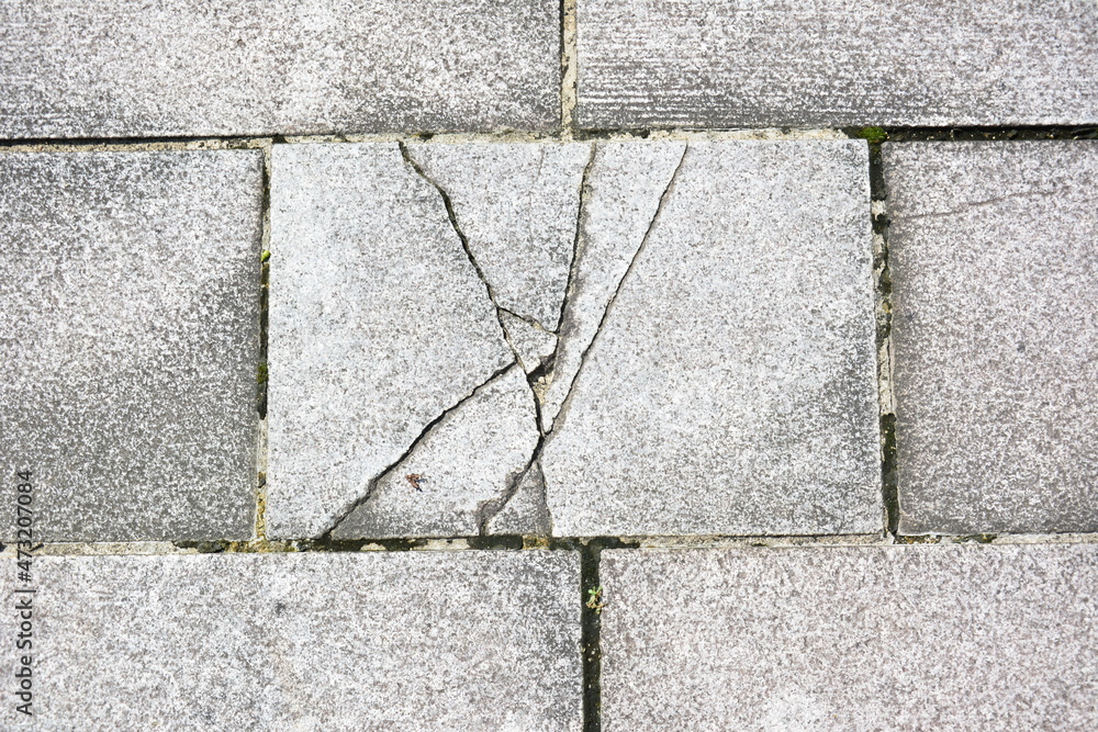 Obraz premium ひび割れ