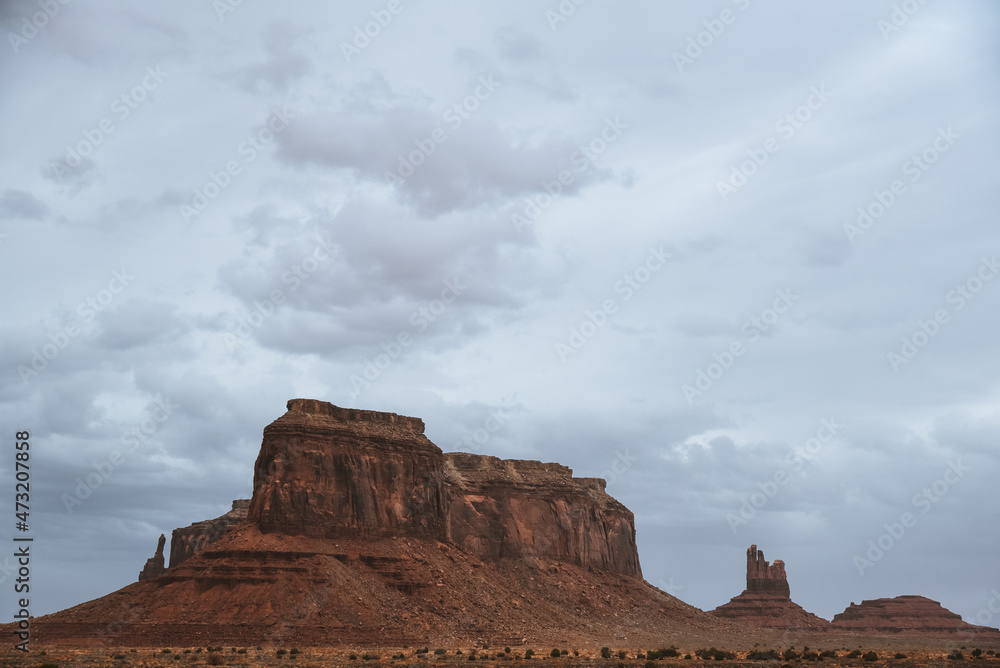 Monument Valley Desert Landscape in Arizona Monument Valley Desert Landscape in Arizona