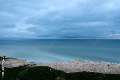 Seven Sisters, Eastbourne, England, moody and atmospheric weather, December 2021 © Ramil