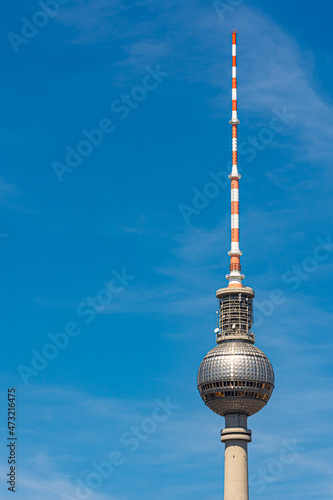 Berliner Fernsehturm hochkant (upright)