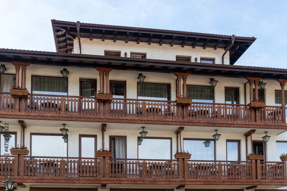 Nineteenth Century Houses in Old town of Tryavna, Bulgaria Nineteenth Century Houses in Old town of Tryavna, Bulgaria