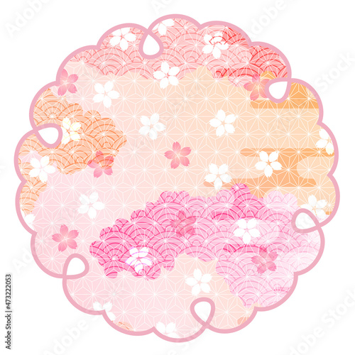 桜　和柄　春　アイコン © J BOY