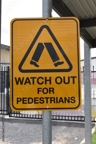 Watch out for Pedestrians