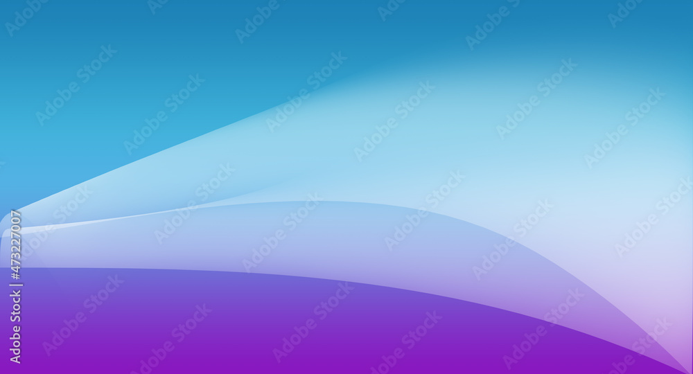Graphic background with blue and purple wave curve curves looks futuristic and simple modern flat gradients abstract. For text spaces, designs, advertisements. Just for you Graphic background with blue and purple wave curve curves looks futuristic and simple modern flat gradients abstract. For text spaces, designs, advertisements. Just for you