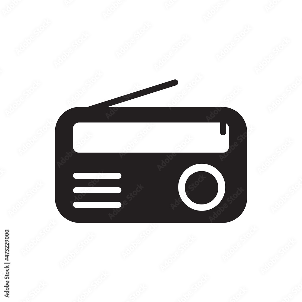 radio icon vector design templates radio icon vector design templates