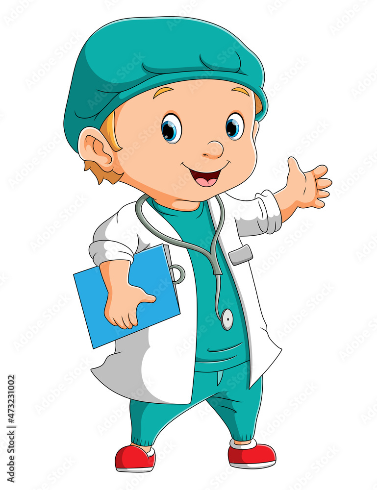 The surgery doctor is showing the direction The surgery doctor is showing the direction