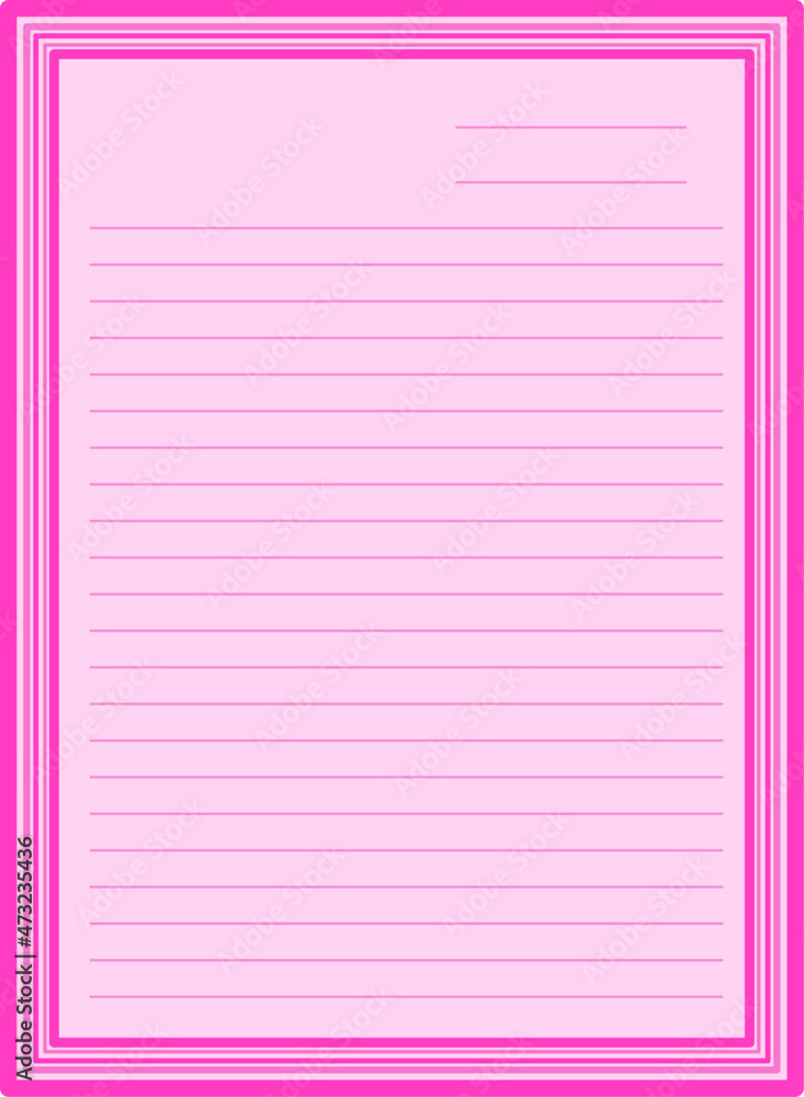vector image of a frame for a notebook. vector image of a frame for a notebook.