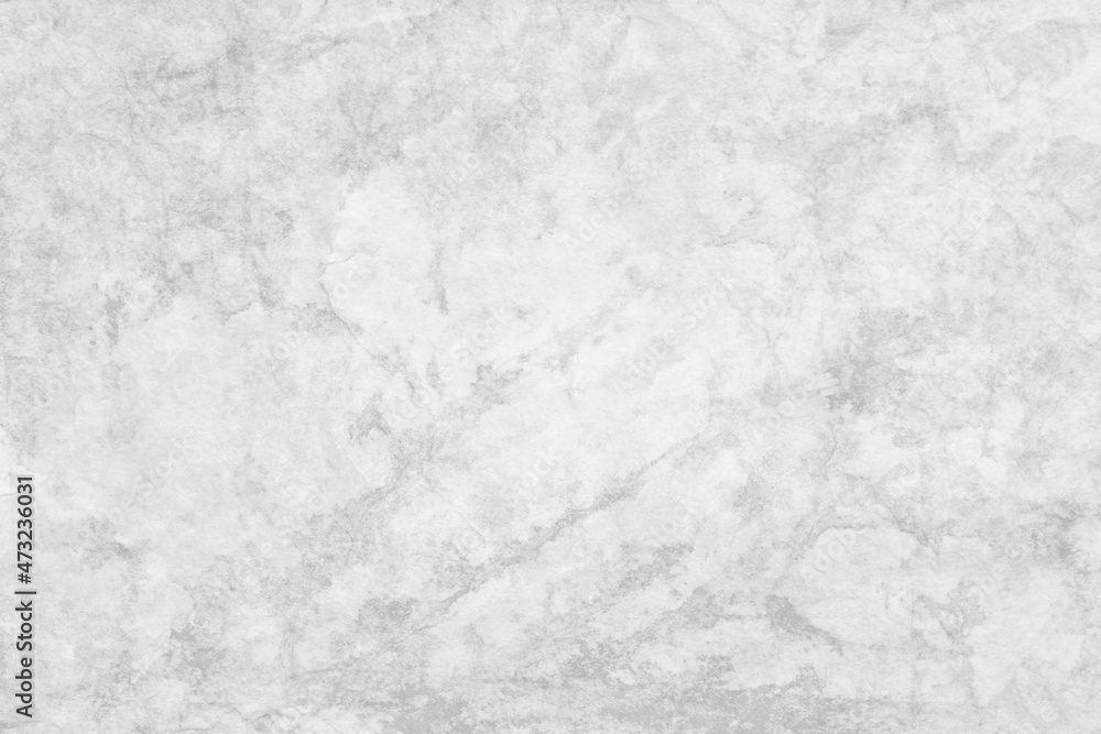 Fototapeta premium White paper background texture, old vintage wrinkled paper with gray marbled pattern