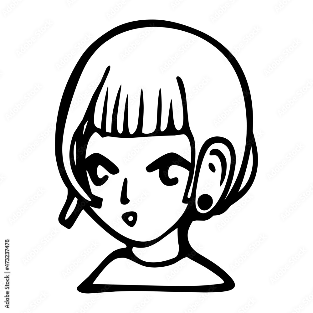 person style of avatar hand drawn illustration person style of avatar hand drawn illustration