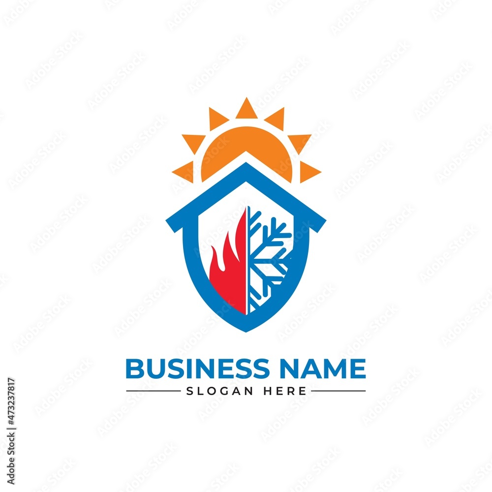 oil, gas, air conditioning, heating, and cooling HVAC service logo design oil, gas, air conditioning, heating, and cooling HVAC service logo design